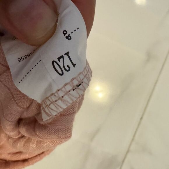 Ribbed Sleeveless kids Rompers in Pink and Gray #22 - Picture 4 of 4